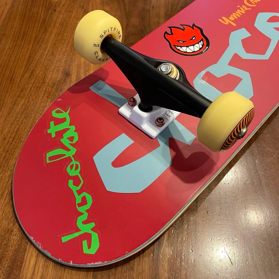 チョコレート　スケートボード　スケボー　ベンチャー　スピットファイア　極美品