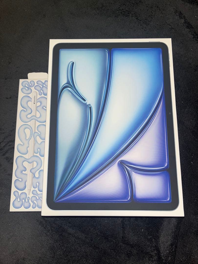 iPad Air6 11インチ 128GB ブルー＋Pencil Pro