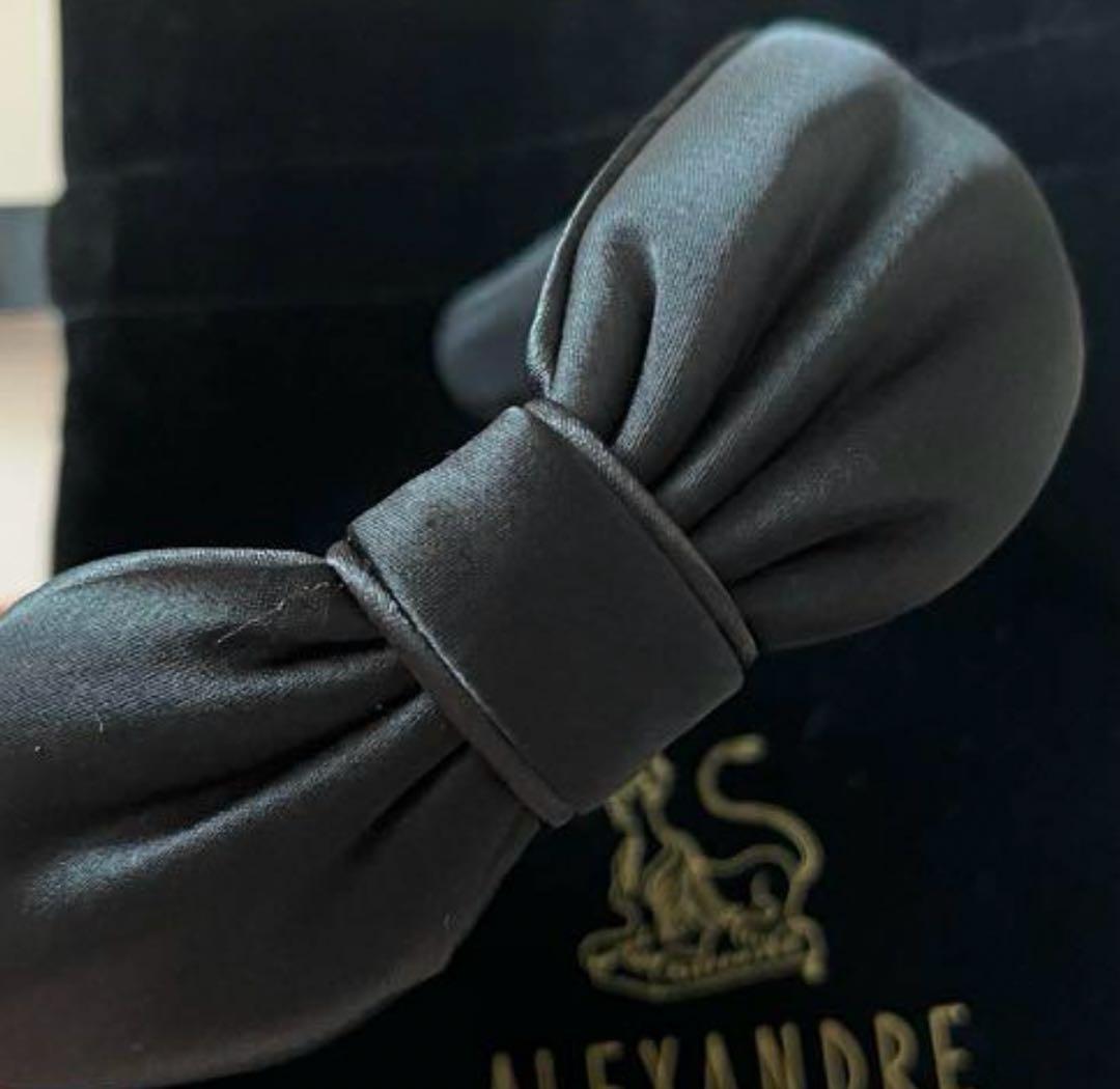 アレクサンドルドゥパリ　リボン　サテン　カチューシャ