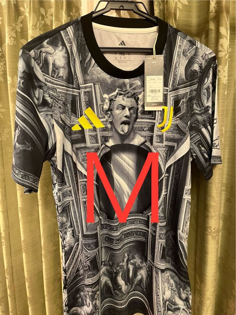 25-26 ユベントス プレマッチジャージー M