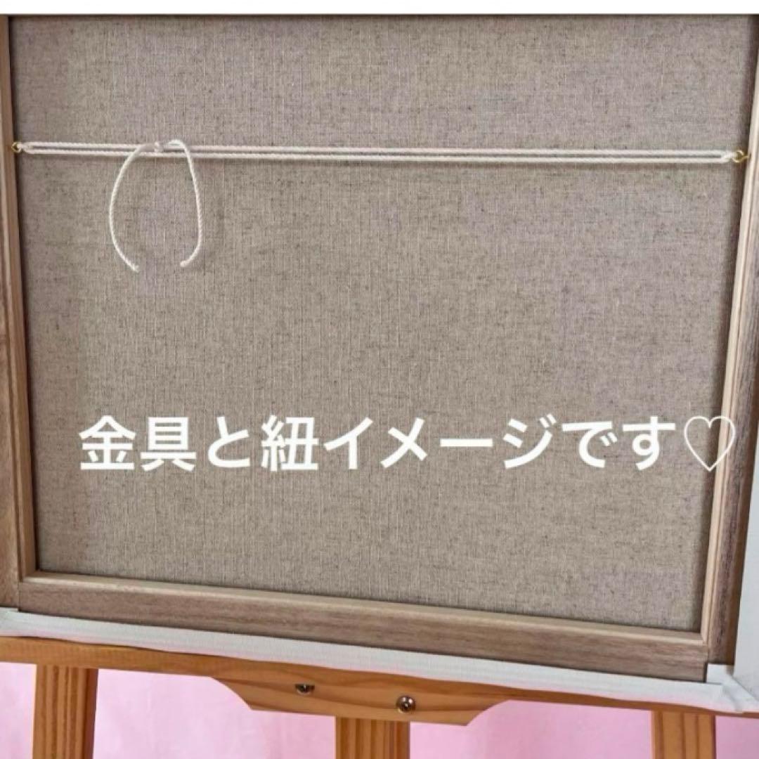 花柄アクリル絵画 藤の花 藤 藤の絵 藤柄 テクスチャーアート ボタニカル