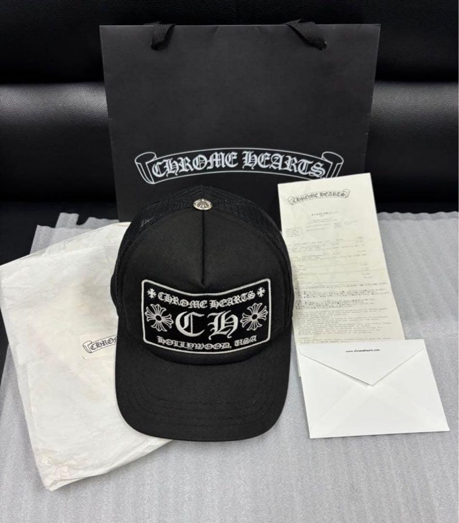 ＊大人気＊クロムハーツキャップ　国内正規品　定番モデル　ブラック