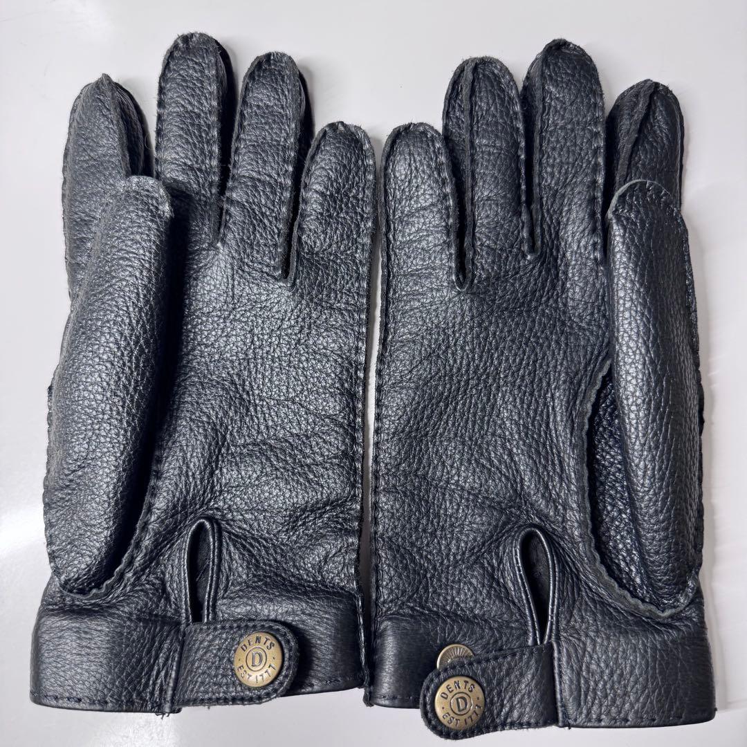 DENTS ディアスキングローブ デタッチャブルカシミヤライニング