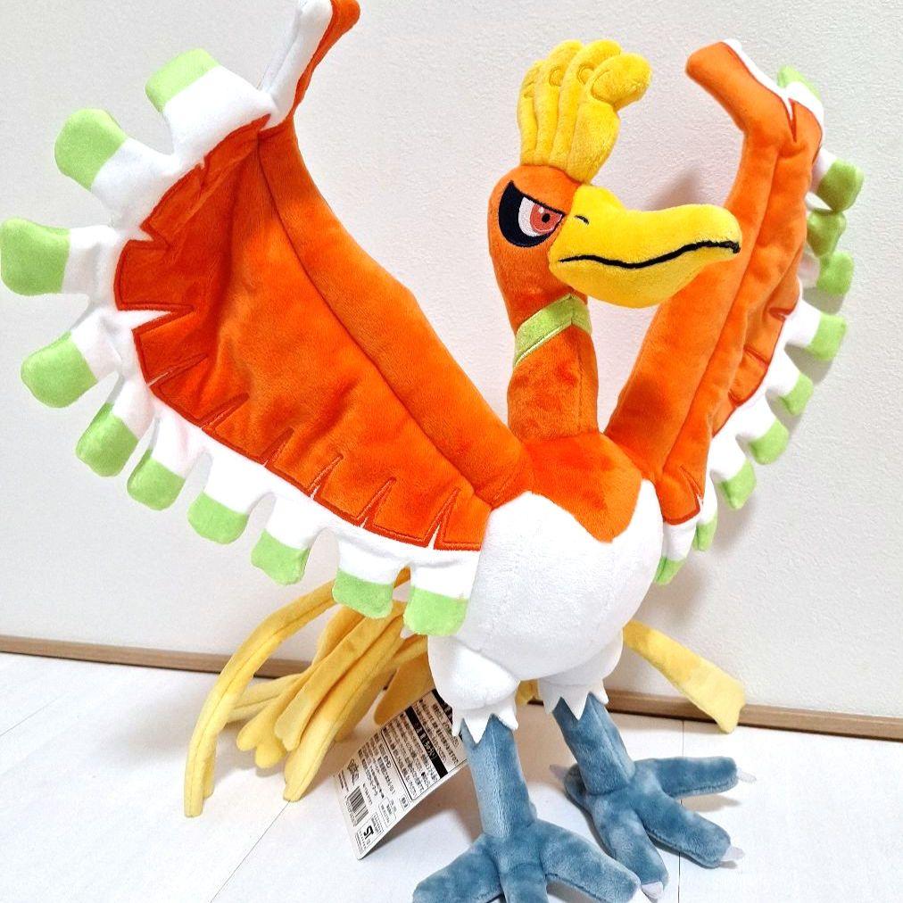 ポケモンセンター　ホウオウ　ぬいぐるみ　タグ付き　2019　Ho-oh