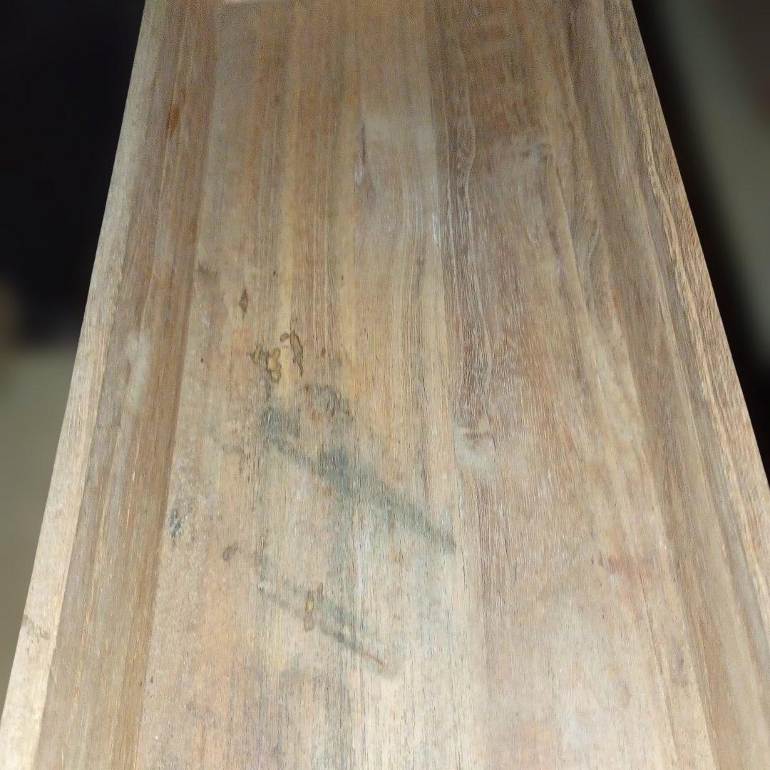 木製収納キャビネット ダークブラウン 3引き出し