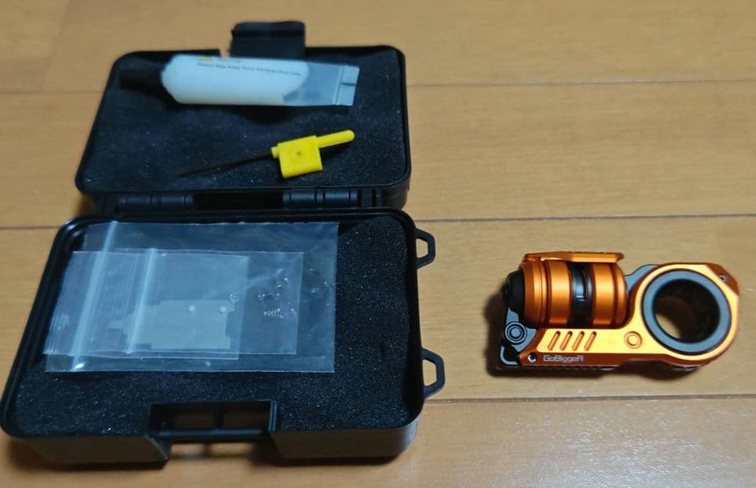 正規品 GoBiggeR Sinian アルミオレンジ フィジェット 音叉