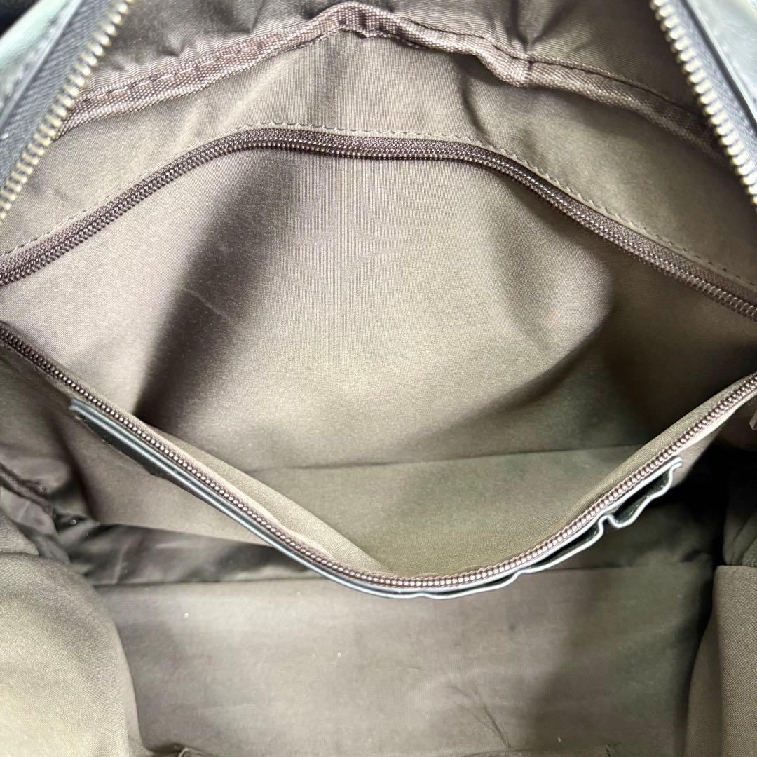 POLARE ORIGINAL 本革 ビジネスバッグ 17インチPC 黒