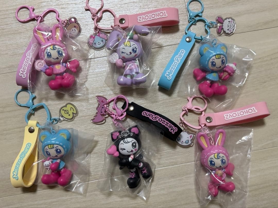 メゾピアノ シークレットキャラチャーム 6種類 6点セット