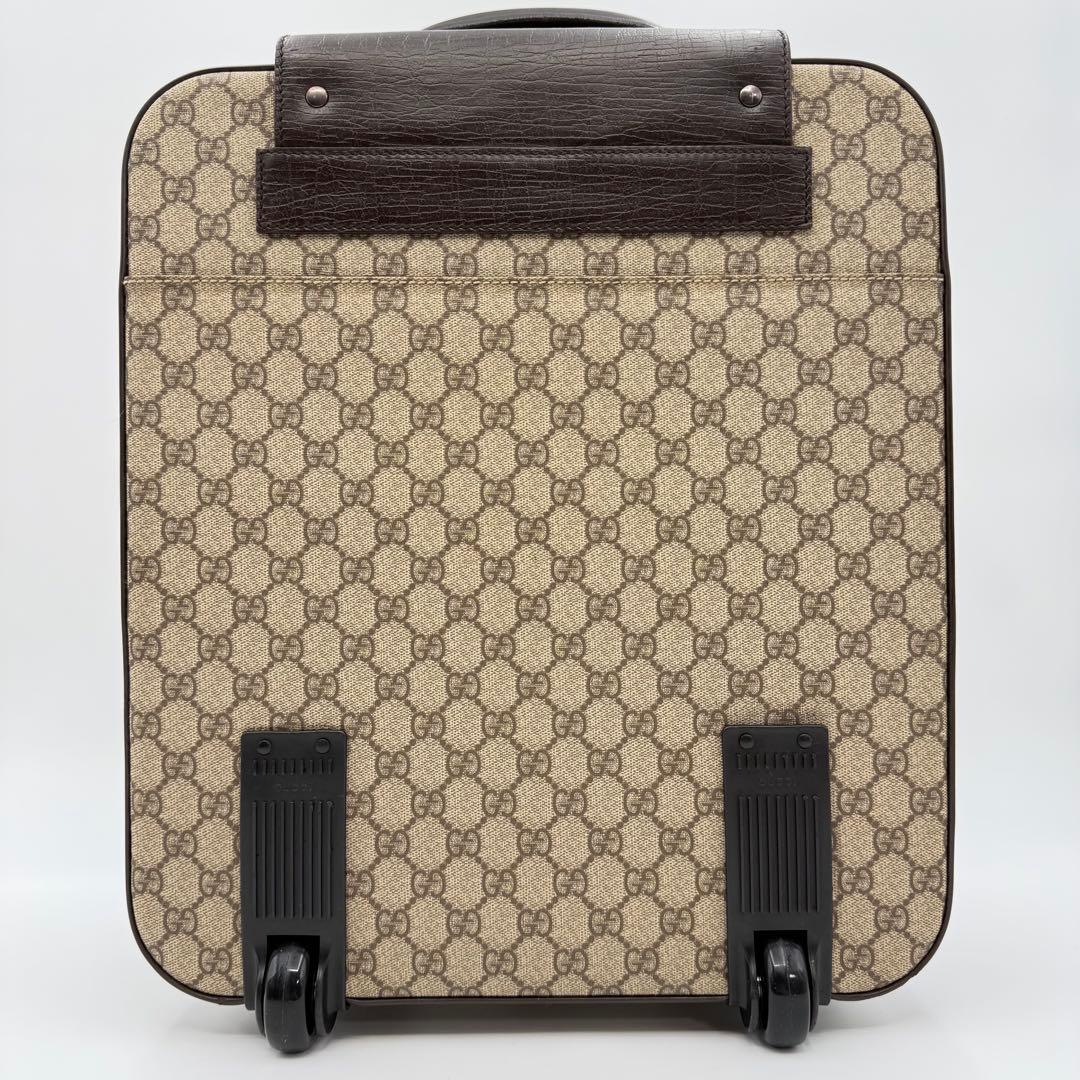 高級　美品 グッチGG シェリーライン　PVC キャリーケース　キャリーバッグ