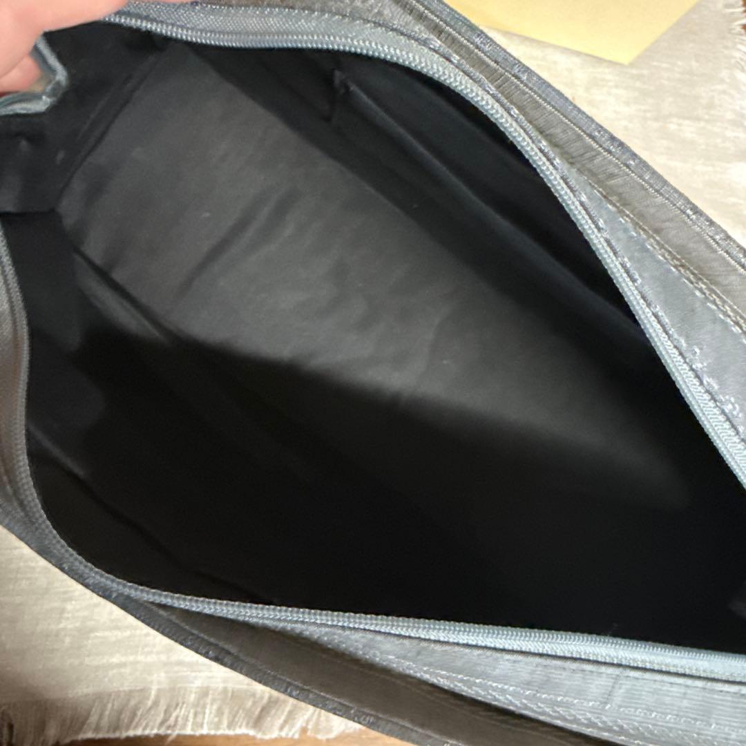 専用商品　未使用　和装用　利休　バッグ　紬　グレー