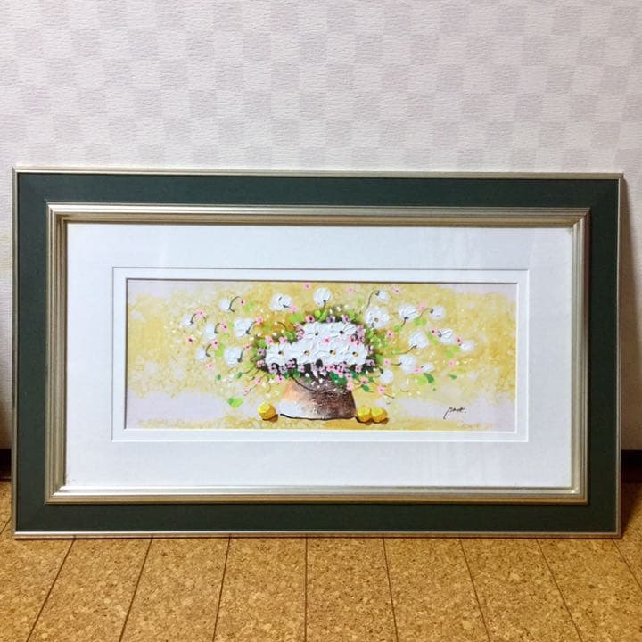 絵画 油絵額装 R.Park