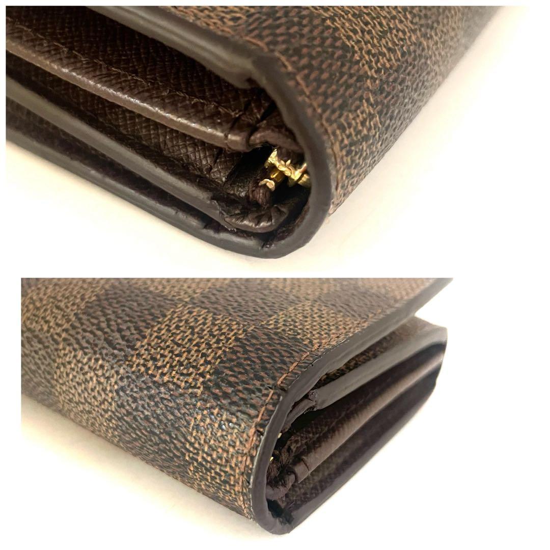 セール✨　ルイヴィトン 財布　折財布　ダミエ　ポルトフォイユ　トレゾール　箱付き