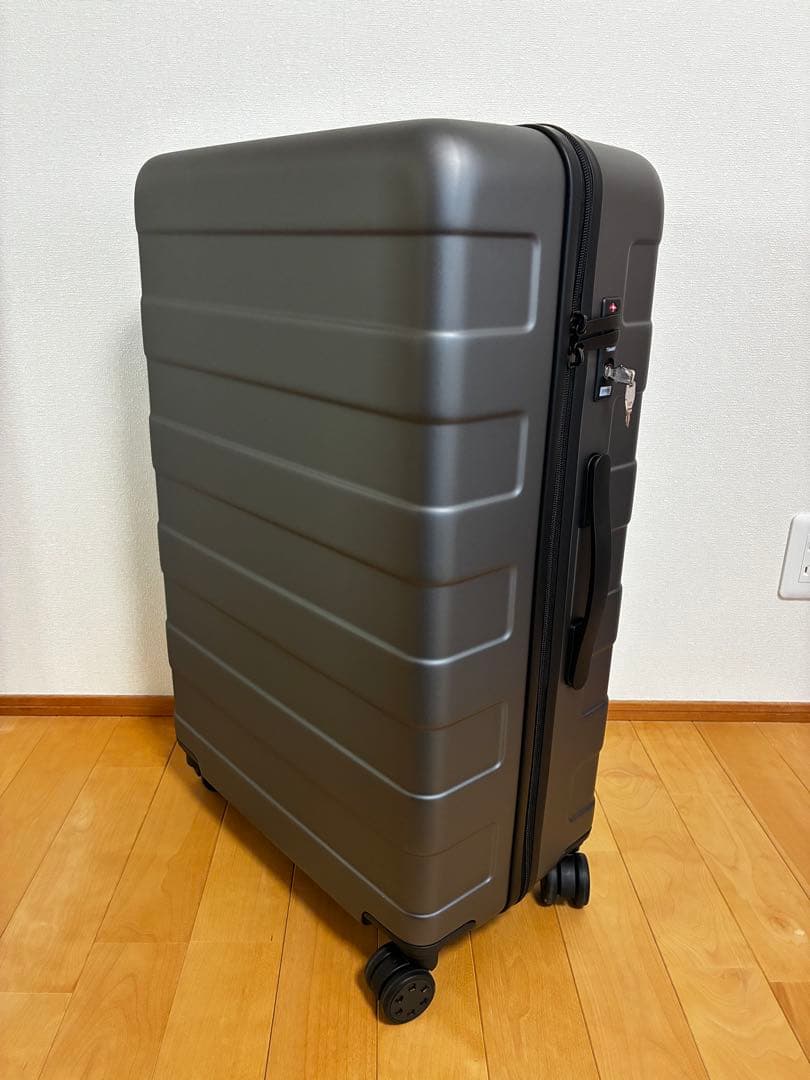 無印良品 ハードキャリーケース 75L バー高さ調節タイプ 新品未使用