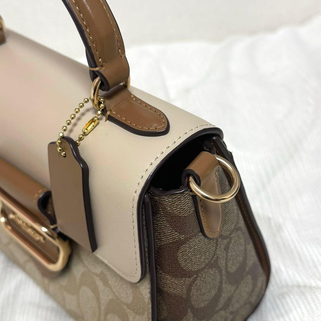美品✨　COACH コーチ　モーガン　ショルダー　バッグ　シグネチャー