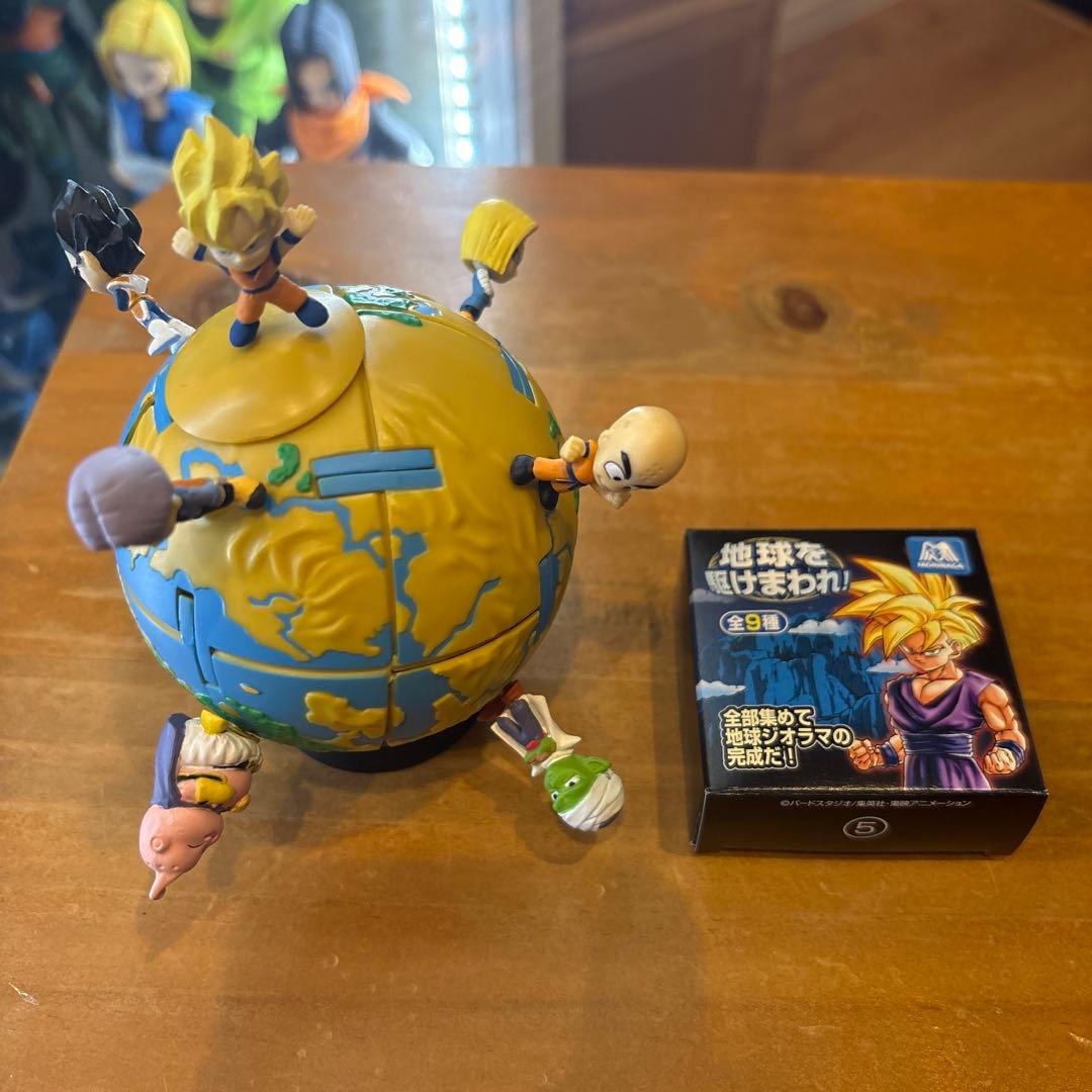 ドラゴンボール　地球を駆けまわれ！フルコンプ　森永ジオラマ　レア物