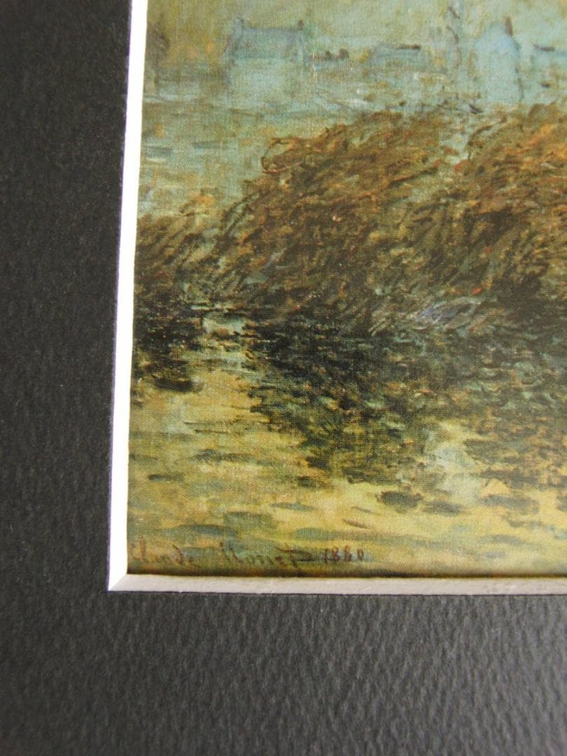 クロード・モネ「Sunset on the Seine at Lavacourt