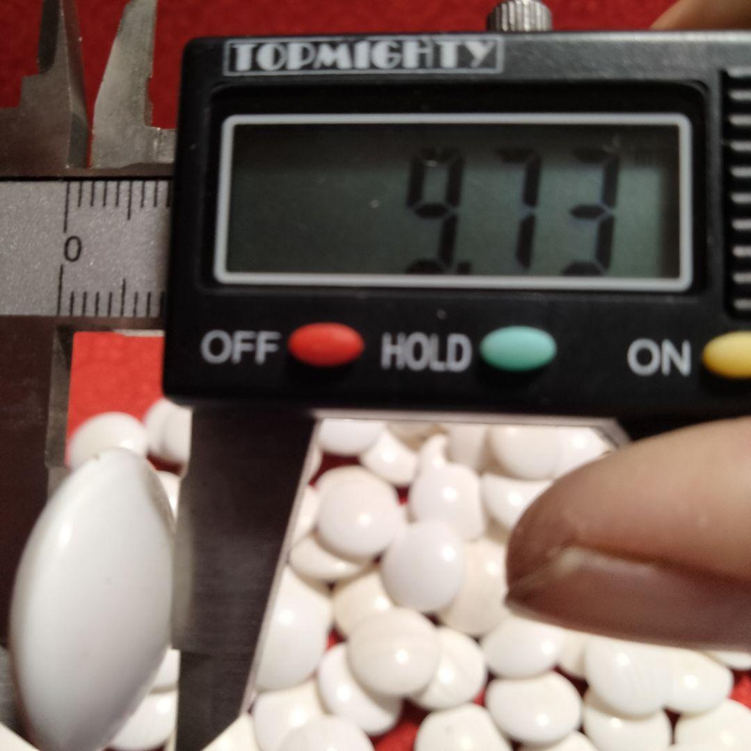 碁石セット蛤白石那智黒石34号中古良品　白181個黒182個特大碁笥割れホツ無し