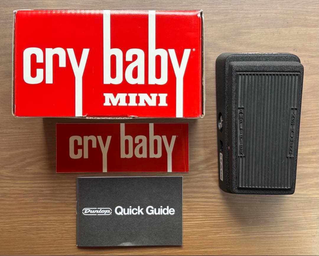 【美品】Dunlop Cry Baby Mini【小型ワウペダル】