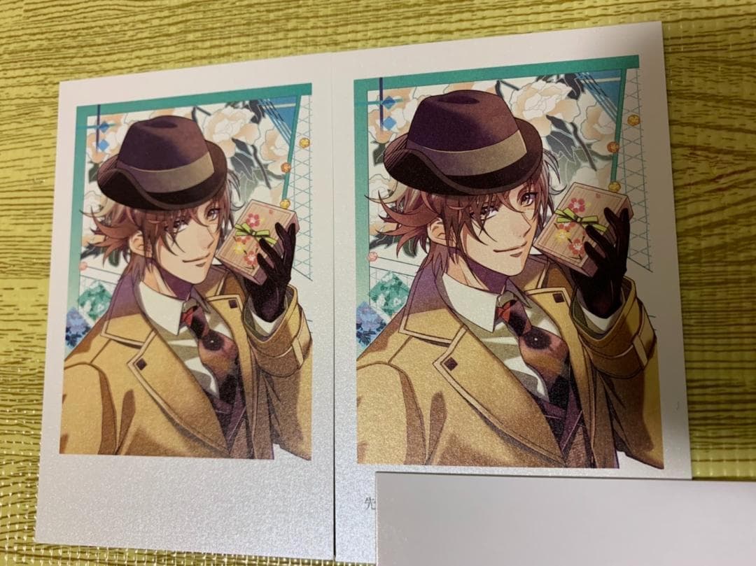 101P②【オトメイトストア　ハイカラ流星組　賢　ブラックデー　フォトカード