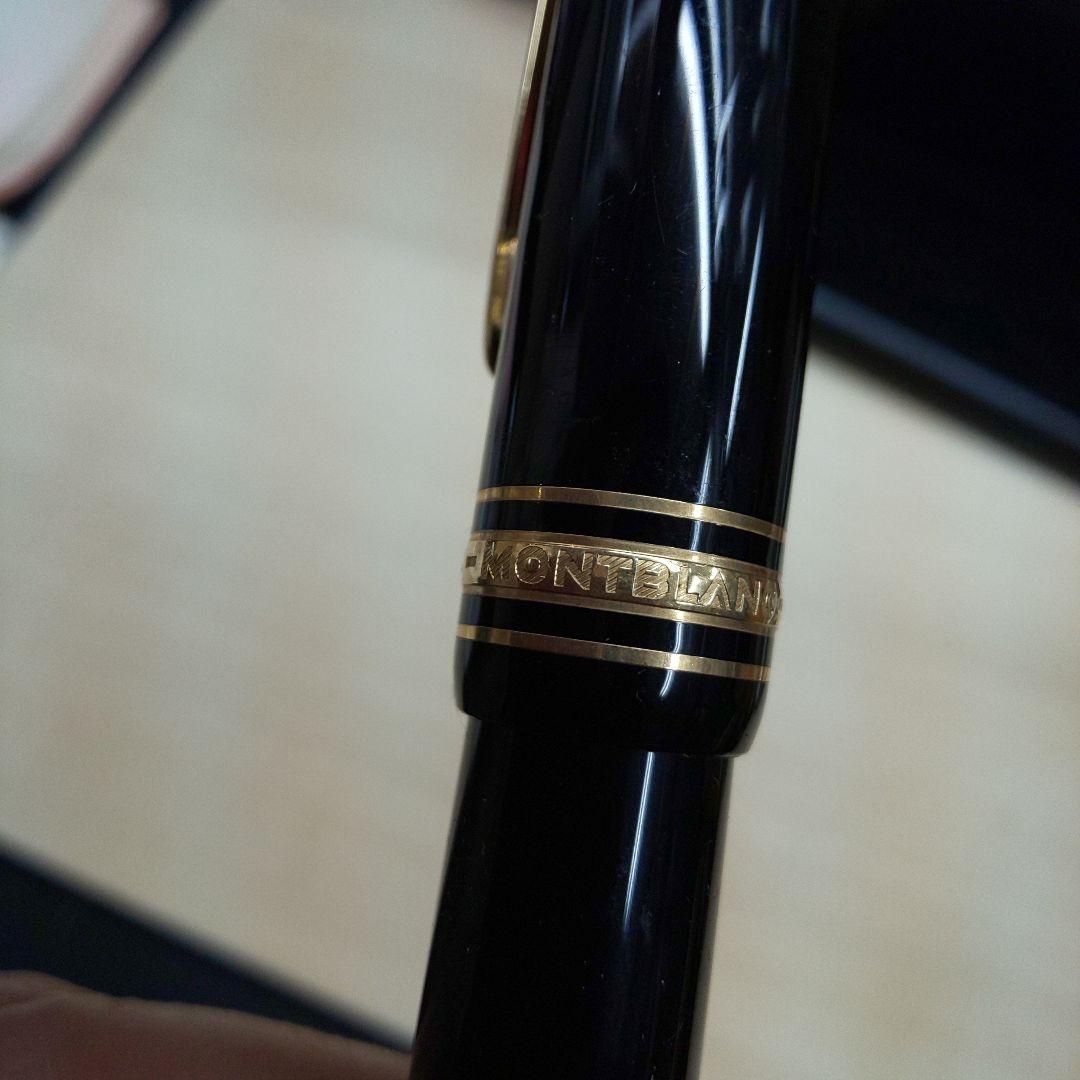 ジャンク品 軸折れ MONTBLANC 14k マイスターシュテュック 万年筆
