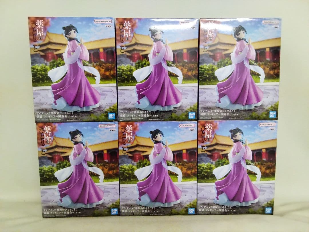 薬屋のひとりごと 猫猫 フィギュア 〜園遊会〜　6点セット