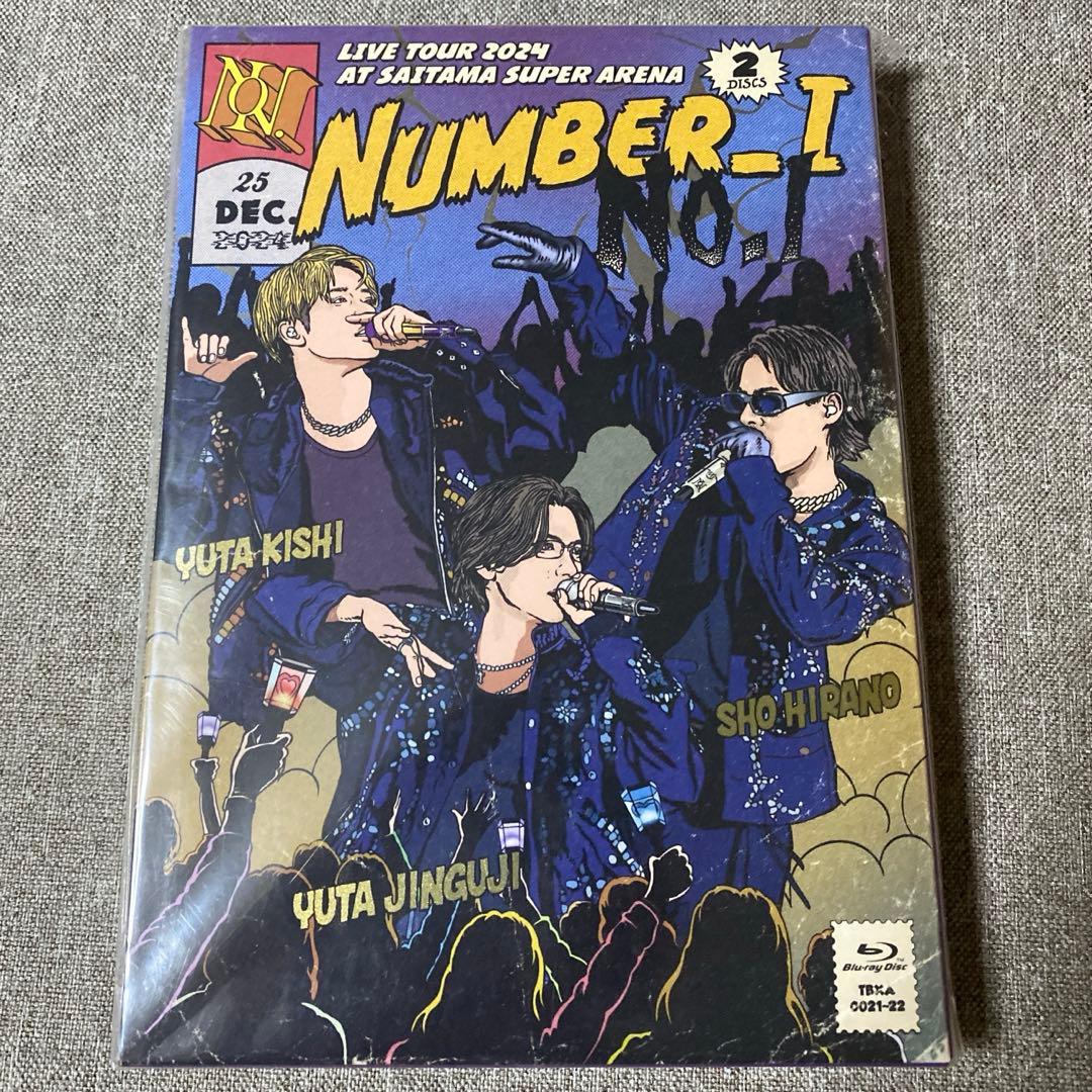 Number_i LIVE TOUR 2024 No.Ⅰ Blu-ray 初回盤
