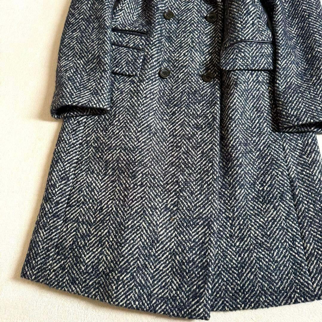 【極美品】Aquascutum ダブルチェスターコート 近年モデル 10号