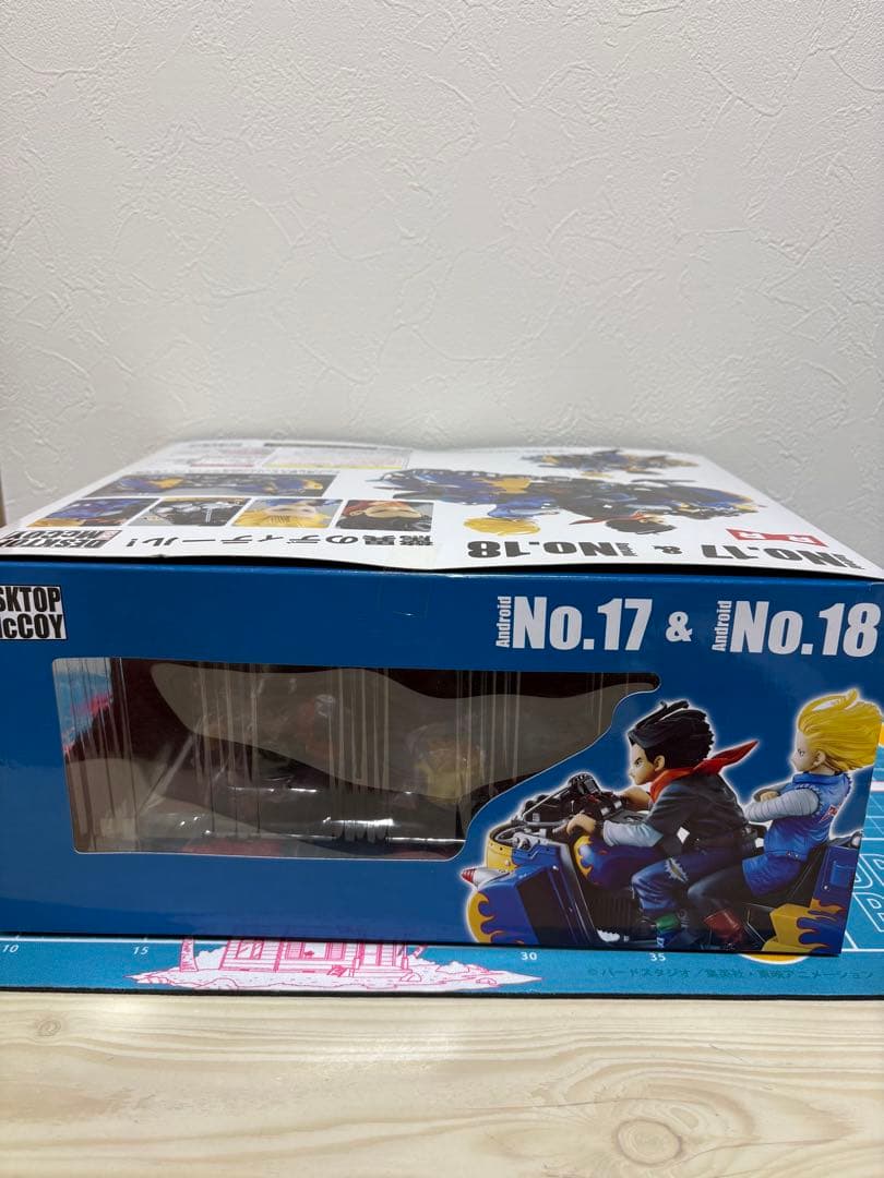 ドラゴンボール　デスクトップリアルマッコイ　人造人間17号　18号　フィギュア