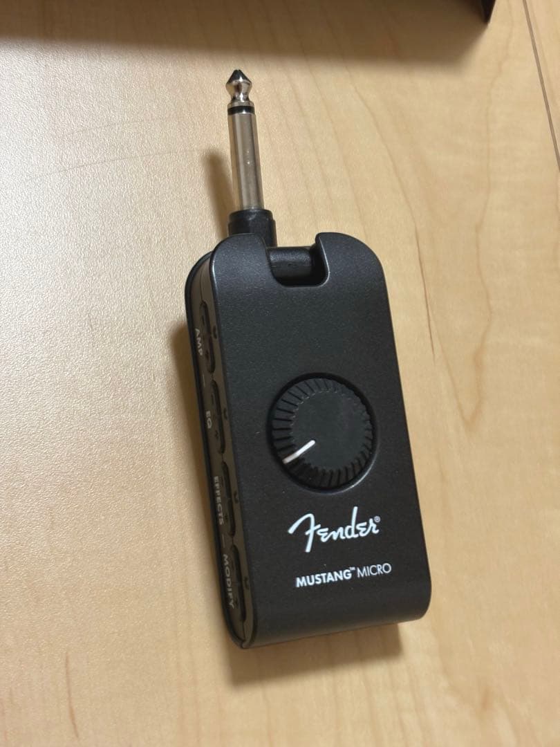 Fender Mustang Micro ギター用ヘッドフォンアンプ