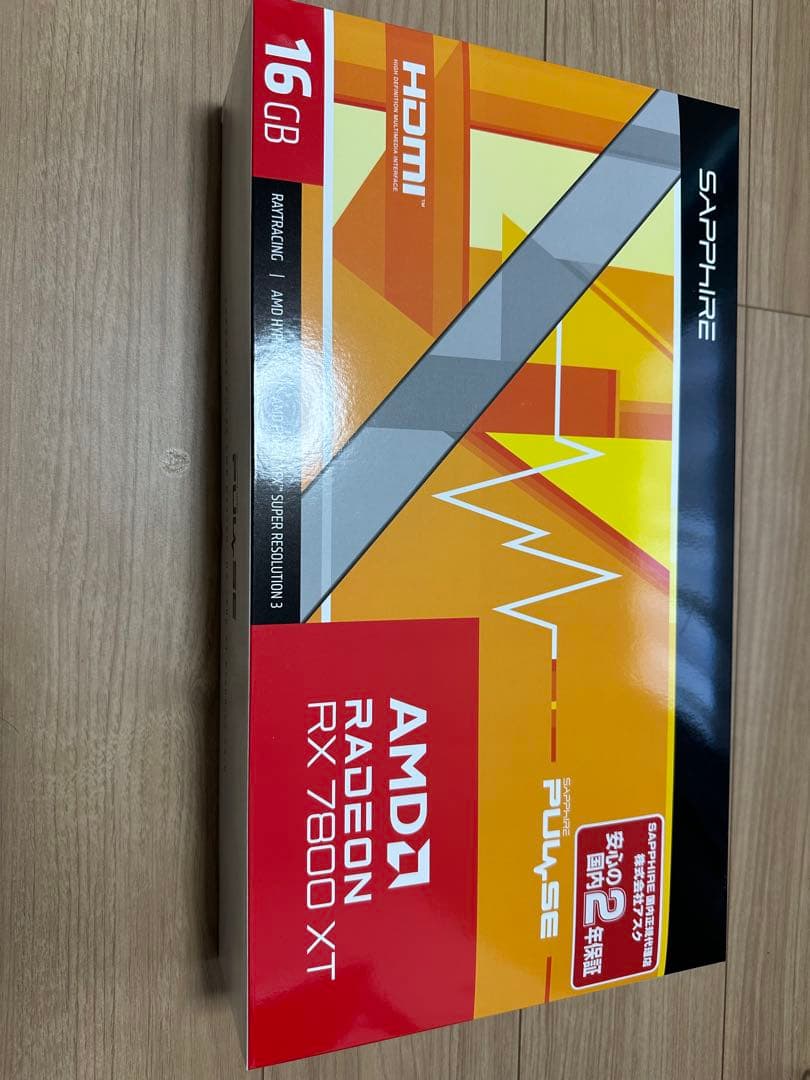 新品　SAPPHIRE PULSE RX 7800 XT グラフィックスカード