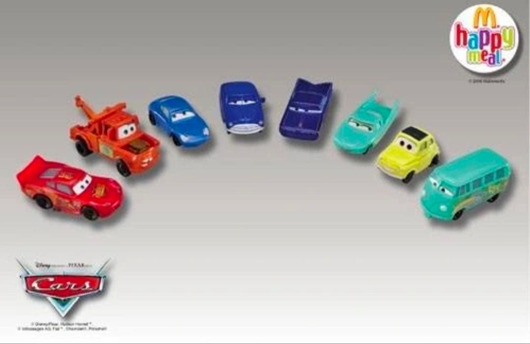 ハッピーセット カーズ 全種類8個セット