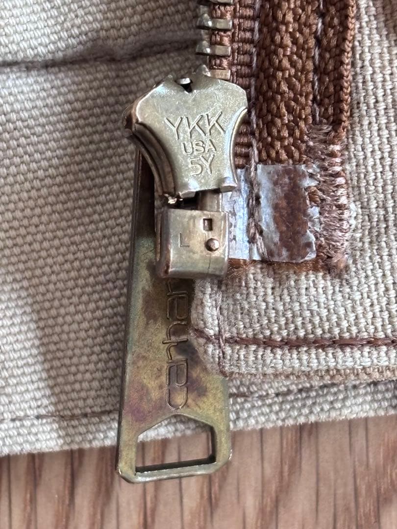 80s Carhartt デトロイトジャケット ベージュ