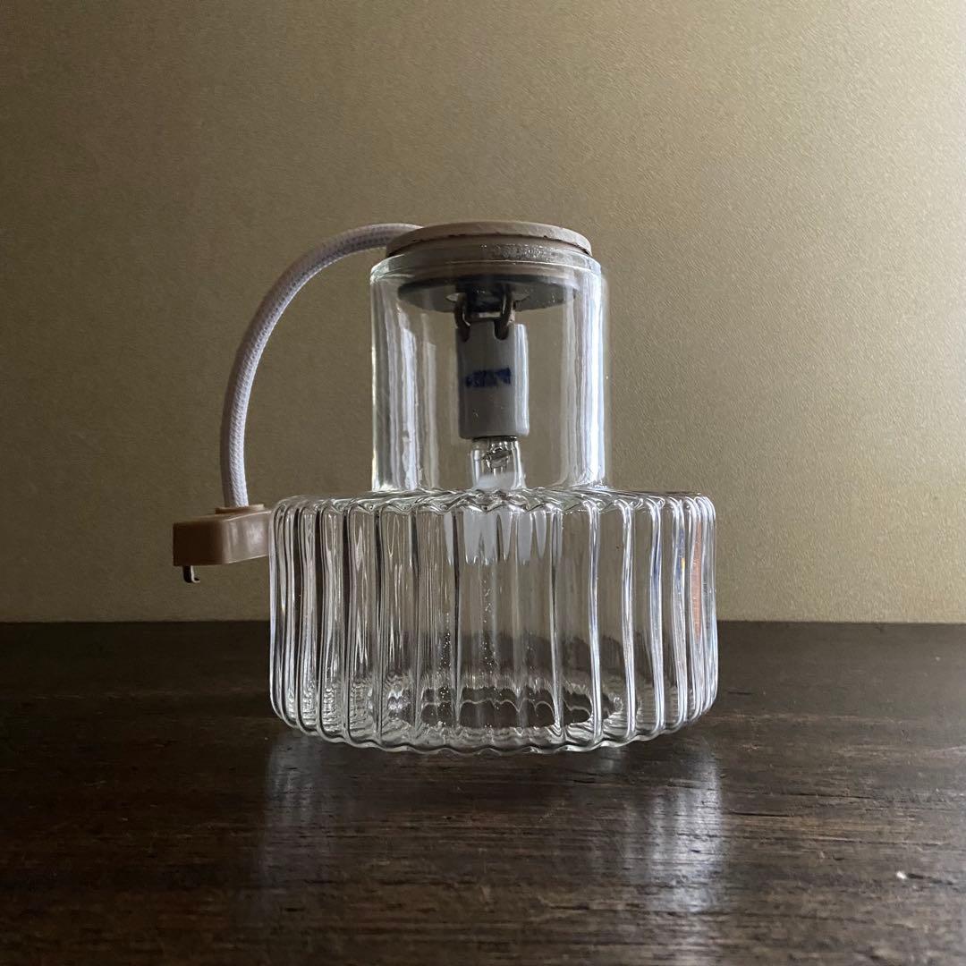 昭和レトロ　ガラスシェード　ペンダントライト　照明