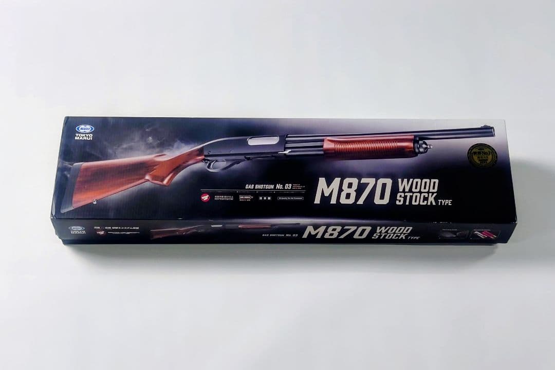 M870 WOOD STOCK TYPE ガスガン