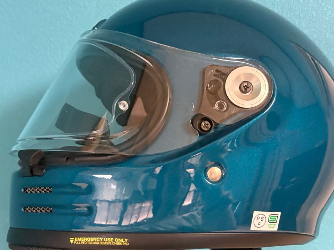 神*久様 フルフェイス SHOEI GLAMSTER ラグナブルー Sサイズ グ