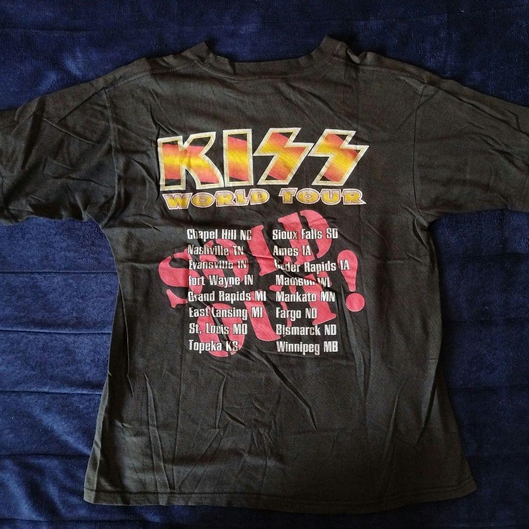 KISS ワールドツアー Tシャツ 黒