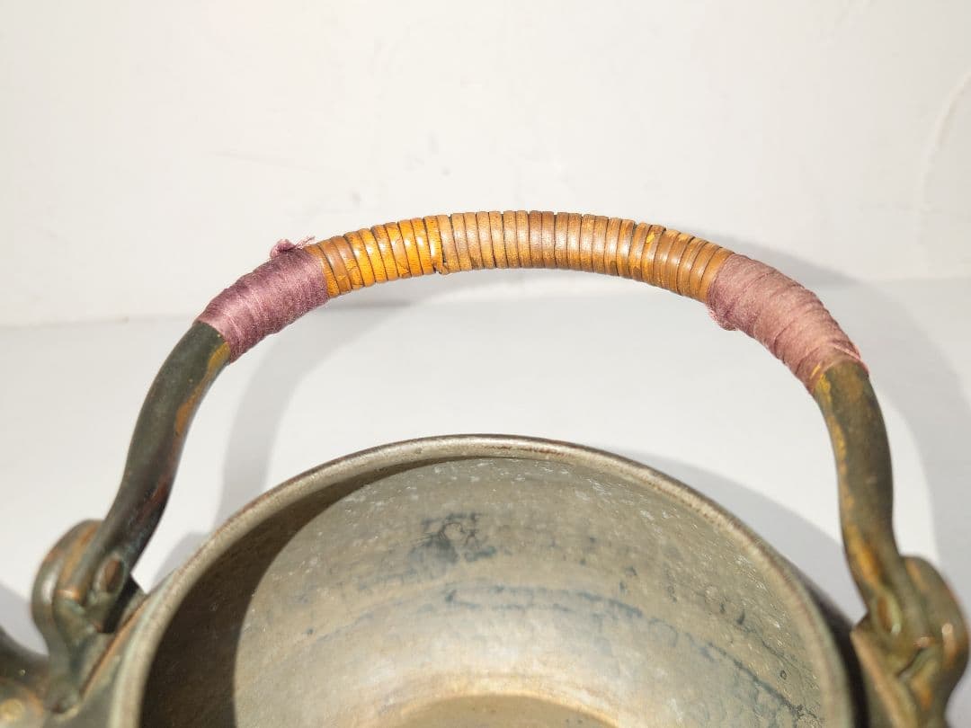 急須 槌目 清穂堂 鎚起銅器 茶道具 手打ち湯沸かし やかん 金属伝統工芸品