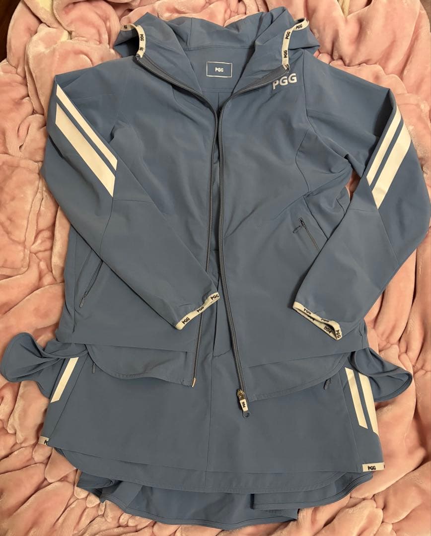 PGG ジップパーカー&スカート　セットアップ