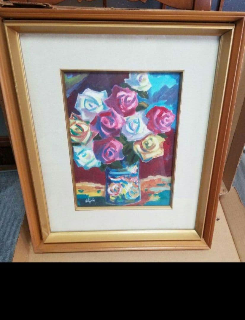 村松均 油彩です