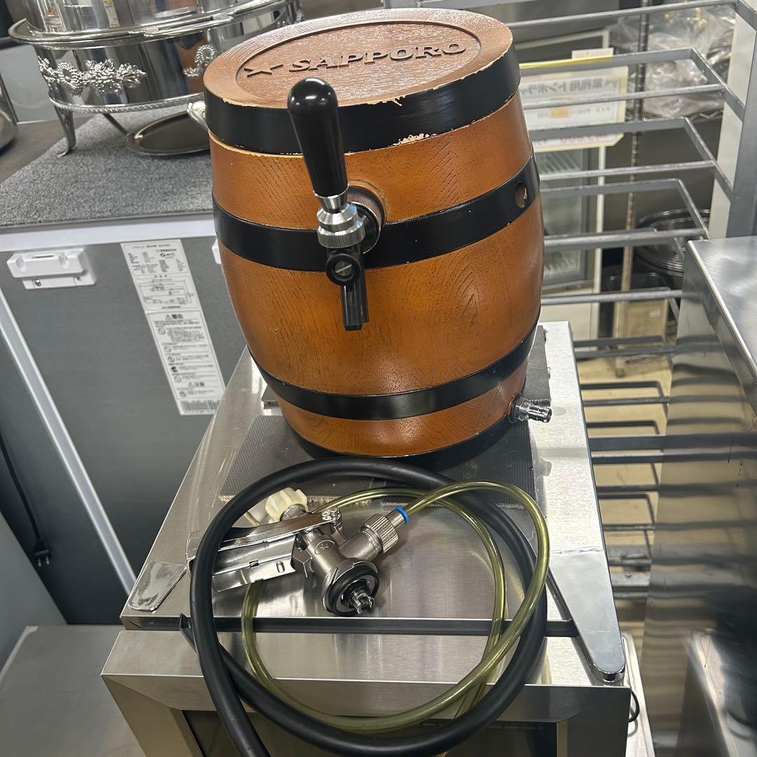 5848 サッポロ SAPPOLO ビヤ樽くん 氷冷式 木樽型ビールサーバー