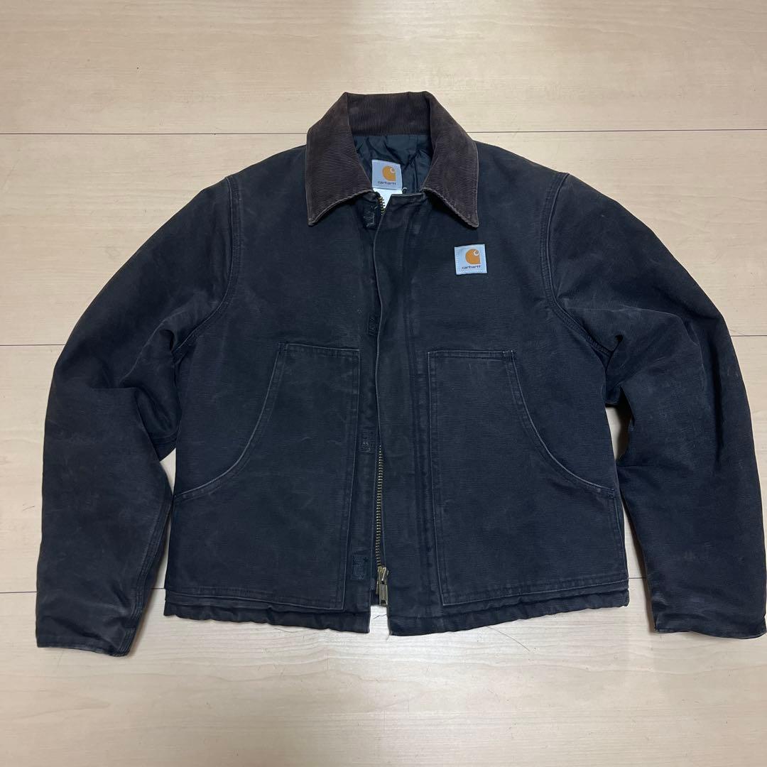 美品Carhartt トラディショナルジャケット M ブラックチャコール