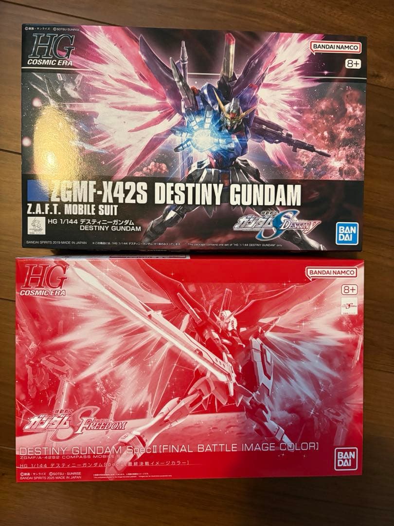 HG デスティニーガンダム 2種セット