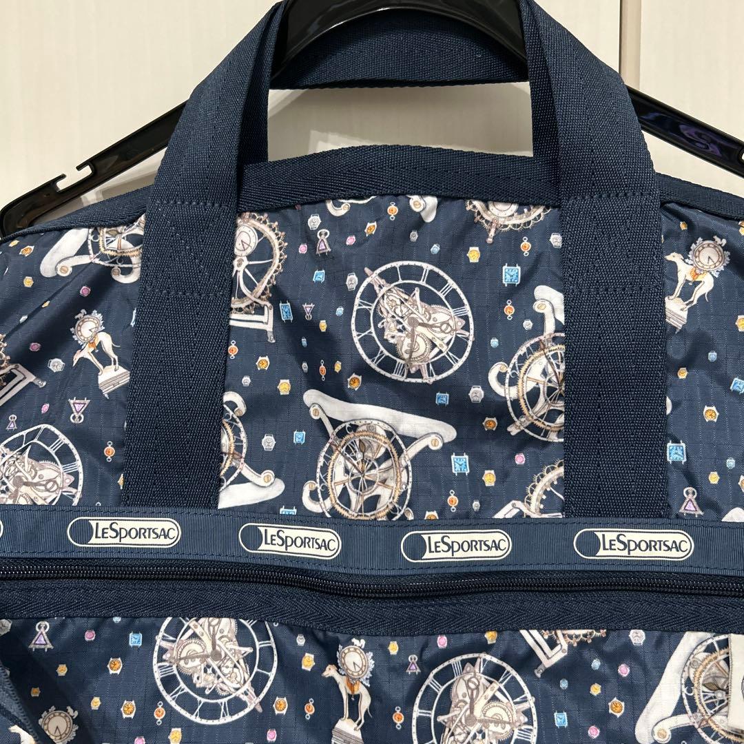美品❤︎レスポートサック　コラボ品　ネイビー
