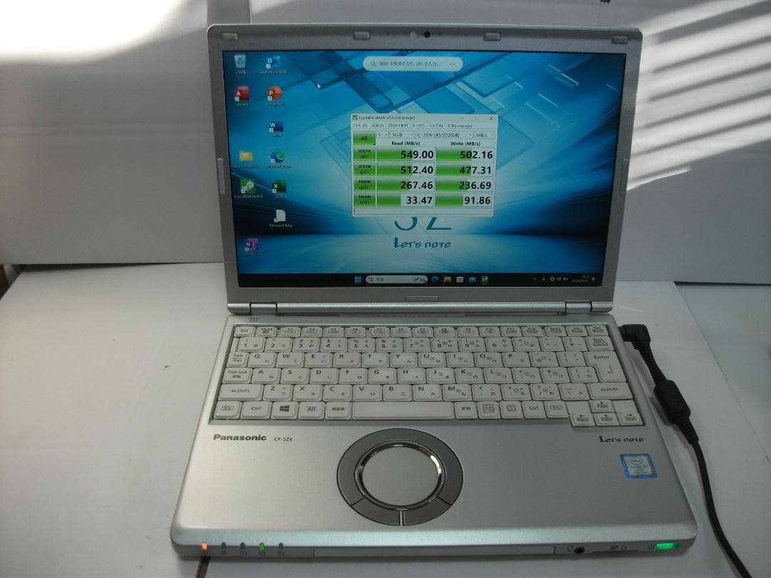 Windowsノート本体 Win11 Let'snote CF-SZ6/8GB+SSD256(524)
