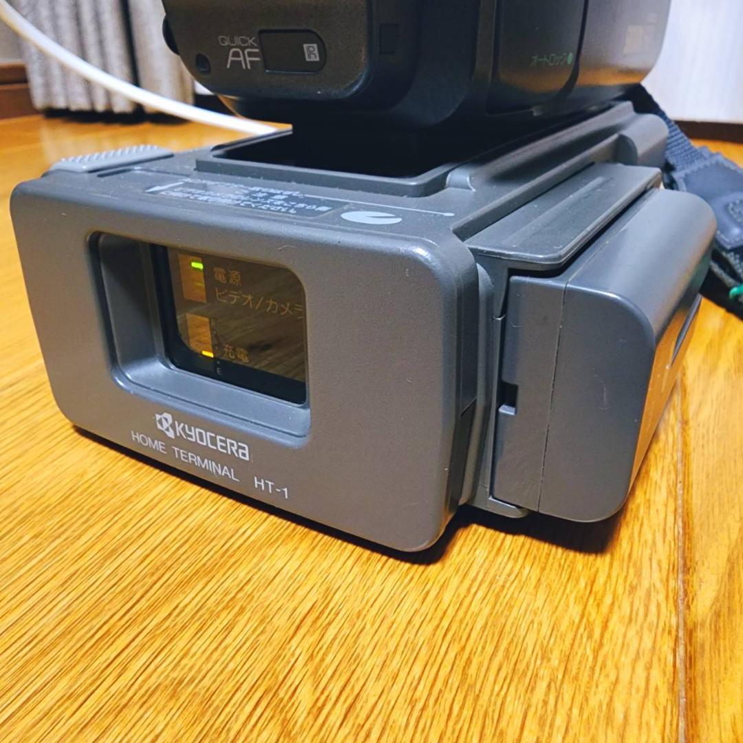 【動作確認済】希少 高画質 Hi8 SONY 京セラ ビデオカメラ セット