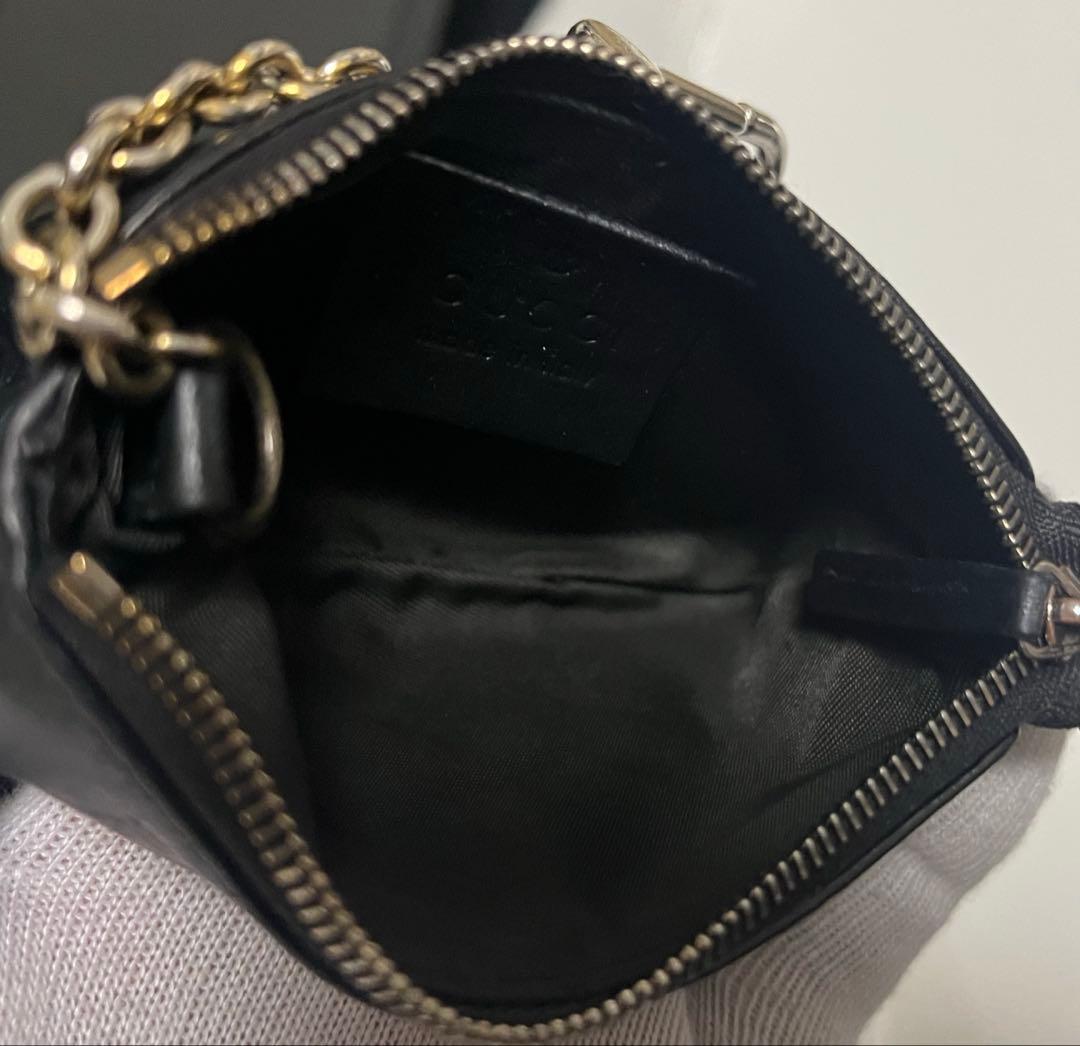 gucci グッチ　シマ　ケース　キーリング　　財布