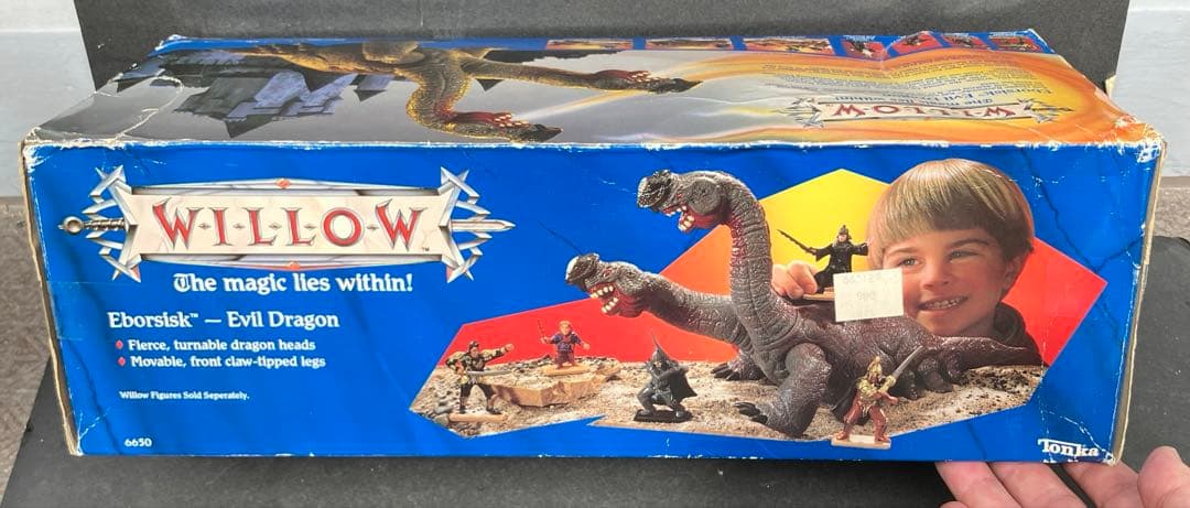 ウィロー　エボリスク　クリーチャー　37cm　ソフビ　箱付き