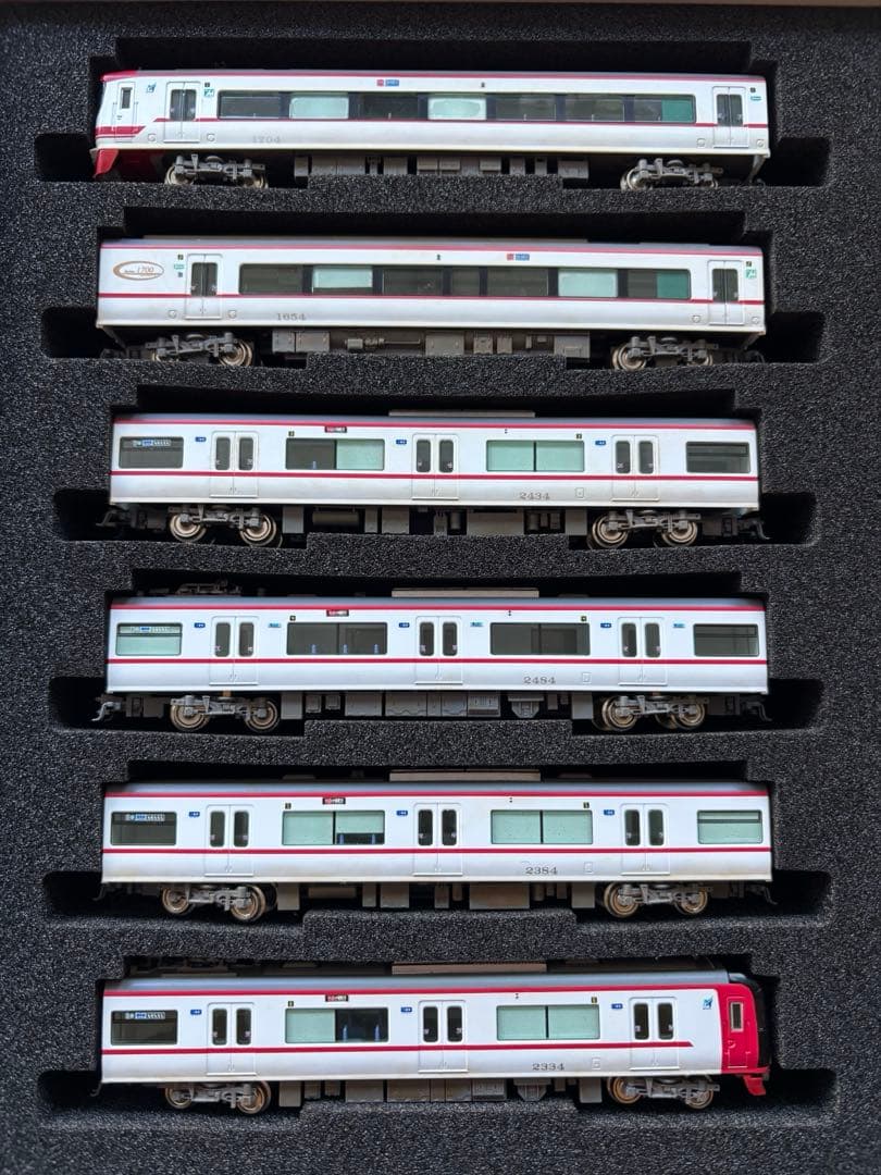 名鉄1700系（新塗装・1704編成）6両編成セット（動力付き）