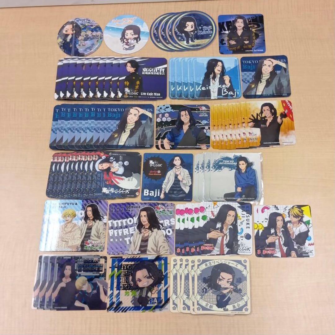 ❶東京リベンジャーズ 場地圭介 色紙 紙類 ステッカーなど まとめ売り
