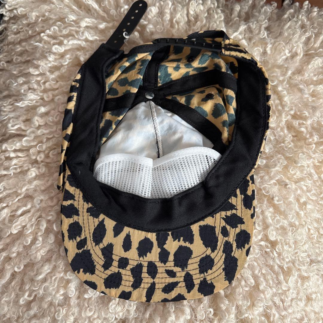 SUPREME ヒョウ柄 キャップ